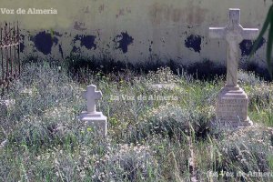 El cementerio esconde un almanaque de días de diario, de jornadas de profunda soledad donde sólo reina el frágil revoloteo de los pájaros.