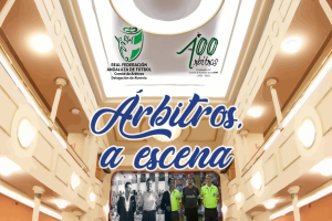 Cartel del evento arbitral que se celebrará en Almería.