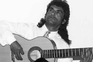 El bailaor y guitarrista José Santiago Santiago conocido artísticamente como “El Negrillo”.