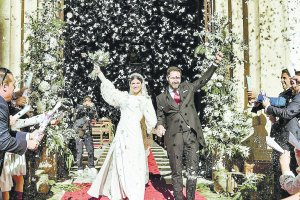 Imagen de una boda religiosa, tomada por la fotógrafa almeriense María Teresa Sánchez.