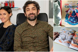 Ámina Pallarés ha escrito y Simone Spellucci ha ilustrado Isla Calamidad (Tres tigres tristes).