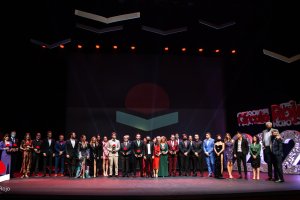 Foto de familia de la gala del año 2021.