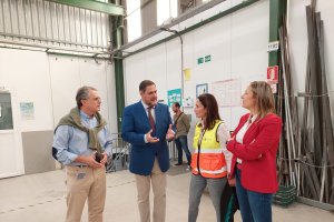 Visita del delegado este miércoles.