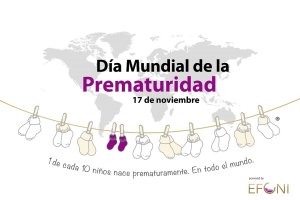 Cartel del Día Mundial de la Prematuridad.