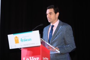 El presidente del Club de Tenis de Almería, Víctor Gázquez.