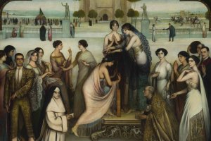 La consagración de la copla, de Julio Romero de Torres.