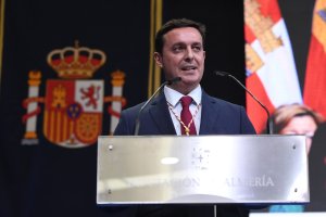 El presidente de la Diputación Provincial de Almería, Javier A. García