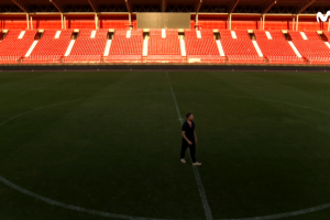 Imagen promocional del concierto por los 20 años de carrera de David Bisbal. Foto: Movistar+.