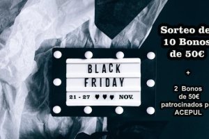 Detalle del cartel de la iniciativa para impulsar el comercio local pulpileño de cara a la Navidad.