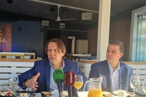 Rafael Burgos, candidato de Cs a la Alcaldía de la capital, y David Bonillo