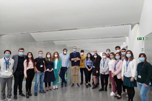 Foto del grupo de investigación Universidad de Vigo.