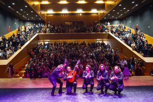 El bailaor Farru llena el Auditorio Ciudad de Vera.