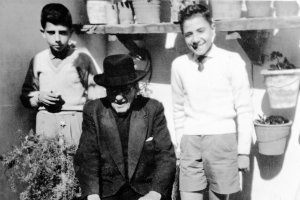 Antonio ‘el Rubio’, el abuelo de la calle de Campoamor.