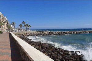 Imagen del Paseo Marítimo de la capital.