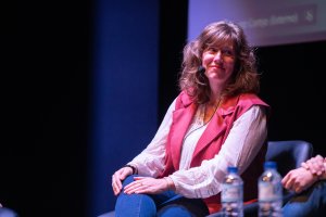 Isabel Santorromán, en la Jornada celebrada en Vícar.