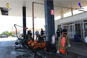 Registro en una gasolinera