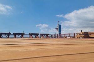 Plataforma en la que se ha convertido el Cable Inglés