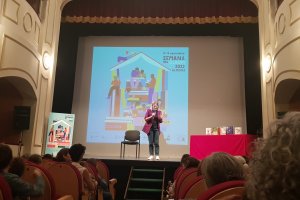 Gema Sirvent, editora de Libre Albedrío, en el Apolo.
