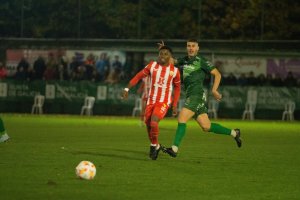 Ramazani en el partido de la Copa del Rey contra el Arenteiro.