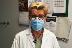 María de los Ángeles Vázquez, jefa de Pediatría.