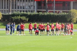 Primera charla de Rubi después de las vacaciones de la plantilla.