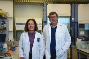 Rosa Hermosa y Enrique Monte, investigadores del CIALE y AGRIENVIRONMENT.
