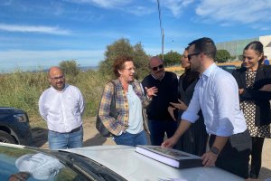 Visita de la delegada Territorial de Fomento, Articulación del Territorio y Vivienda, Carmen Belén López.