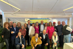 Reunión de antiguos integrantes de Tierras de Almería.