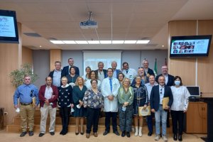 Actos por el Día de la inmaculada en el hospital de Huércal-Overa.