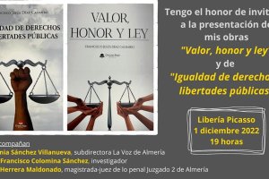 Invitación a la presentación de los dos libros