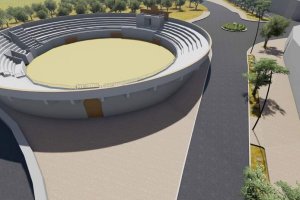 Imagen de cómo quedará la Plaza de Toros de Laujar de Andarax.