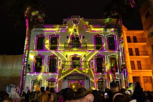 \'Videomapping\' en la fachada del Ayuntamiento