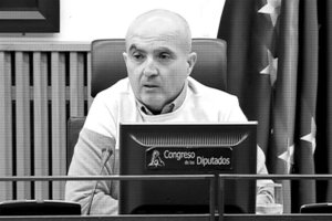 Francisco Mañas, en el Congreso de los Diputados.