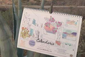 Portada del precioso calendario de Samoi Illustration.