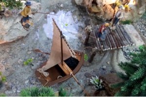 Belén del barrio de La Fuensanta en Huércal de Almería.