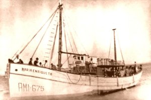 El pesquero María Enriqueta.