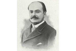 Retrato de José de Cárdenas Uriarte en 1903, en plena madurez. Nacido en Sevilla, emigró a Madrid y a Almería consagró gran parte de su vida.