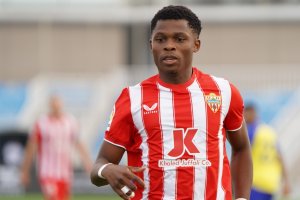 Ramazani en el amistoso del viernes contra el Al-Nassr en Riad.