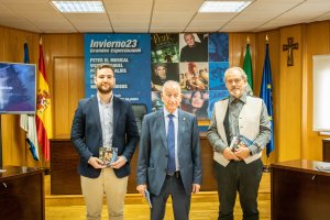 Juan Carlos Muyor, Gabriel Amat y Juan José Martín.