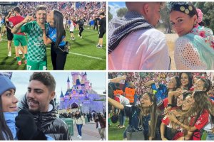 Varias imágenes de Pozo y Pilar en un año 2022 que va a ser inolvidable.