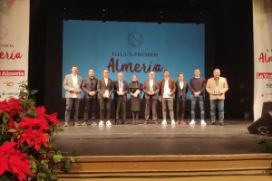 Los galardonados en los X Premios Almería.