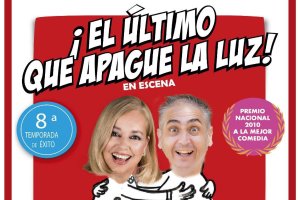 Detalle del cartel de la obra teatral.