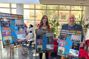 El alcalde, Domingo Fernández, y la concejal de Cultura, Belén Martínez, han presentado la programación.