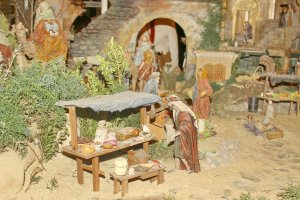 Detalle del Belén de Adra. Foto: Daría Zelenska.