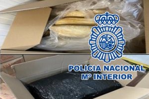 Parte de la droga encontrada.