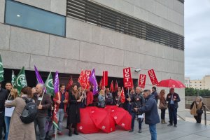 Concentración en la Ciudad de la Justicia