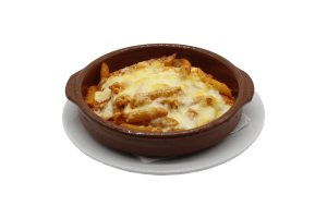Gratinado de macarrones.