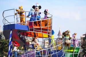 Espectáculo en Disneyland París en una fotografía de archivo.