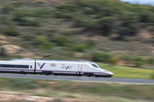 Imagen de archivo del AVE en la web de Renfe.