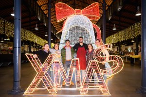 Iluminación del Mercado Central.
